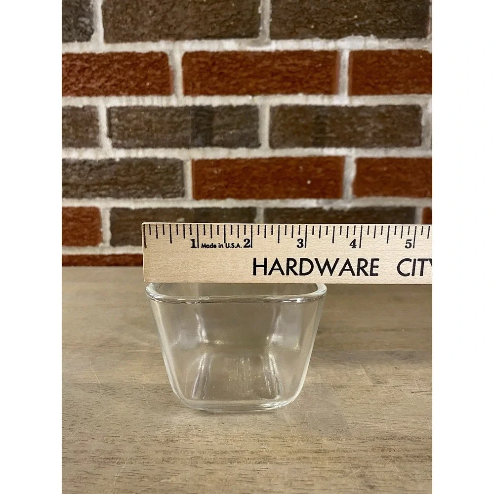 PYREX 501 B Dish & 501 C Clear Ribbed Glass Refrigerator Dish Replacement